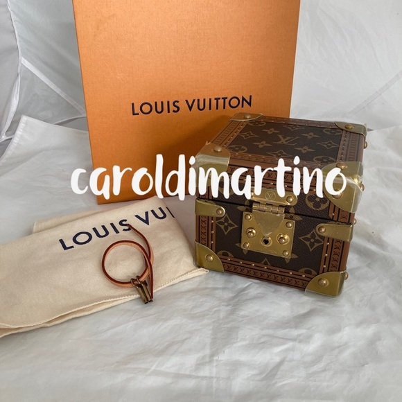 LOUIS Vuitton Monogram Watch/Bracelet Jewelry Trunk - Picture 3 of 16